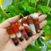 Around 5CM Sardonyx Pendulum Jewellery Gemstone Reiki Crystal Pendant for Home Decoration ZY - (Color: Sardonyx Pendulum Size: XL) - Buy Online on GoSupps.com