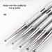 Nail Dotting Pen Dual-Ended DIY Design Nail Art Dot Paint Manicure Kit 5PCS Brushes - Buy Online on GoSupps.com