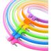 Caydo 6-Piece Embroidery Hoops & 15 Needles Set | Plastic Cross Stitch Hoops, Sizes 3.4-10.4 inch (Multicolor) - Buy Online on GoSupps.com