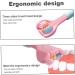 3-Sided Soft Toothbrush Set - Complete Dental Care with Tongue Cleaner - 4 Pack for Optimal Oral Health - Buy Online on GoSupps.com