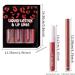  Mimoqk Long lasting lipstick and lip liner set waterproof lip gloss combo for women moisturizing lipstick with precision lip liner smooth lip liner pencil for contouring for girls and women - Buy Online on GoSupps.com