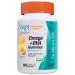 Doctor's Best Omega + DHA with Omega 3-6-9 Seriously Citrus 90 Gummies