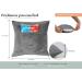MOYOAMA Hysterectomy Pillow with Cooling Pocket - C Section & Hysterectomy Recovery Seatbelt Pillow - Grey - Buy Online on GoSupps.com