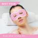 2 PCS Reusable Gel Bead Eye Mask for Hot Cold Therapy - Pink - Buy Online on GoSupps.com