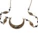 Aularso Vintage Bronze Crescent Moon Head Chain with Crystals - Halloween Hair Accessory for Women and Girls (Black) - Buy Online on GoSupps.com
