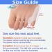 Chiroplax Tailor's Bunion Corrector Pad - Bunionette Straightener Separator Spacer (6 Pack) - Buy Online on GoSupps.com