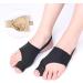 ALINZO Bunion Corrector for Women and Men - Pain Relief Big Toe Separator - Effective Hallux Valgus Correction - Non-Surgical Bunion Corrector Socks (Black) - Buy Online on GoSupps.com