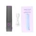 Rechargeable Mini Hair Straightener Portable Flat Iron for Straight and Curly Hair PTC Heating with Quick Styling Anti Scalding Design Type C Interface Compact and Gray