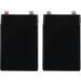 12V 7.5AH SLA Battery 2PK - Replaces PXL12072 LC-R127R2P1 WP7.2-12 SH1228W | International Shipping - Buy Online on GoSupps.com