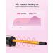 Wavytalk 3/8 Inch Small Curling Iron for Short & Long Hair - Ceramic Barrel, Adjustable Temperature - Heat Resistant Glove Included - Rose Pink/No Clip Rose Gold - Buy Online on GoSupps.com