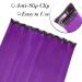Rainbow Clip-In Hair Extensions | 50cm Dark Purple Strands | 10 Pcs 80g Realistic Smooth Hair - Buy Online on GoSupps.com