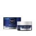 NIVEA MEN Protect & Care Express Nourishing Cream (1 x 50 ml), Nourishing moisturizing cream for dry skin, daily facial care for men