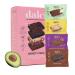 Dalci Gut Healthy Brownie & Blondie, Made with Avocado Oil, Unrefined Coconut Sugar, Gut-Friendly Snack, No Additives, Gums or Emulsifiers, 4 Flavors Variety Pack 6 Count (Pack of 1)
