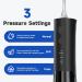 Mornwell Portable Water Dental Flosser - Cordless IPX7 Waterproof Oral Irrigator with 300ML Tank for Home & Travel - Black - Buy Online on GoSupps.com