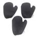 3-Pack Self Tanning Mitts - Velvet Microfiber Applicators for Streak-Free Tan - Buy Online on GoSupps.com