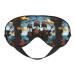 Cartoon Pirate Ship Unisex Elastic Adjustable Buckle Design Blackout Sleep Eye Mask for Home Travel Yoga Office Nap