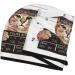 Hair Towel Wrap - Quick Drying Towel Turban with Button | Cat Mugshot Design | Perfect for Easy Hair Drying - Buy Online on GoSupps.com