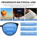 Shop Firmoo Progressive Multifocal Blue Light Blocking Reading Glasses 1.5 - Stylish Eyeglasses for Men & Women - Computer Blue Light Readers - Buy Online on GoSupps.com