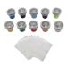 Fdit Ensemble de Dosettes de Capsules de caf Jetables Conservation de la Fra cheur pour Cafeti re Brosse et Cuill re en Papier D'aluminium 60 Pi ces pour Usage Domestique et de Bureau