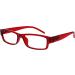 Red Lightweight Comfortable Reading Glasses +2.00 Magnification | The Reading Glasses Company - Buy Online on GoSupps.com