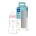 MAM Feel Good Glass Bottle +0 month - pink swan & dolphin - 260 ml - Buy Online on GoSupps.com
