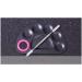 Jilibaba Makeup Palette - 5 Compartment Stainless Steel Cosmetic Mix Palette with Spatula Tool for Nail & Eyeshadow - International Shipping Available - Buy Online on GoSupps.com