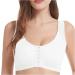 2024 New O BH for Seniors - Front Closure Bras for Older Women (Black & White) - Sport Multi-Colored Size 4XL - Comfortable & Supportive - Buy Online on GoSupps.com