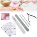 Manicure Tool Manicure Tool Set Cuticle Nippers Beauty Tool Nail File Individual Use For Professional Nail Salon All Nail Styles Cleaner Nails - Buy Online on GoSupps.com