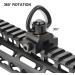 EZshoot Durable Lightweight Black Sling Swivels with Push Button - 2PCS D-Loop Swivels - Buy Online on GoSupps.com