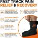 Foot & Ankle Pain Relief Gel Wrap - Compression Ice Pack for Aches & Pains - Buy Online on GoSupps.com