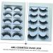 5 Pairs Fake eyelashes magnetic false eyelashes faux lashes easiest fake lashes beauty accessories false lashes bulk natural make up accessories girl set fiber dense - Buy Online on GoSupps.com