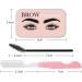 Eyebrow Soap Kit 6PCS Eyebrow Styling Soap Kit Long Lasting Waterproof Smudge Proof Pomade for 3D Feathery Natural Brows Makeup Balm Eyebrow Makeup Balm with Brush - Buy Online on GoSupps.com