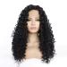 Front lace wig wigs Europe and America wigs black African small volume chemical fiber wig hair sets28 inches 16 inches