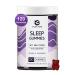 Gumamin Sleep Melatonin rubber - 120 pieces of sugar -free - vegan melatonin gummy bears for the evening routine - alternative to melatonin spray