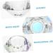 POPETPOP 1pc Nail Art Crystal Cup Crystal Glass Dish Acrylic Powder Dish Glass Dappen Dish for Acrylic Nails Nail Tech Matte Gel Nail Polish Crystal Nail Art Cup White Mixing Cup Frosted 5.5x5.5cm White - Buy Online on GoSupps.com