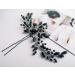 Beryuan Women's Rhinestone Hair Jewelry | Classic Black Crystal Flower Hairpin Clip for Weddings & Parties | Bride & Girl Hair Accessories Gift - Buy Online on GoSupps.com