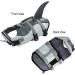 Queenmore Adjustable Dog Life Jacket - High Buoyancy Ripstop Lifeguard with Durable Rescue Handle for Medium Dogs (Gray L) - Perfect Safety Gear for Water Adventures - Buy Online on GoSupps.com
