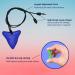 Sensory Chew Necklace 4 Pack - Shark Tooth Chew Necklaces for Kids and Adults with Autism ADHD - Fidget Toys for Boys and Girls - Buy Online on GoSupps.com