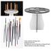 LANTRO JS Acrylic Makeup Brush Holder - Multifunctional Drying Rack with 14 Holes for Perfect Makeup Organization | International Shipping Available - Buy Online on GoSupps.com