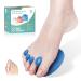 Homiguar Toe Separator Multifunctional Bunion Corrector for Women & Men Easily Trainable Building Foot Arch Support Toe Spacers for Bunions Plantar Fasciitis or Other Foot Pain One Pair - Blue
