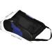 Zerone Portable Golf Shoes Bag - Breathable Dust-Proof Organizer with Pocket, Black and Blue - Ideal for Storing Sports Accessories - Unisex - Buy Online on GoSupps.com