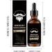  Duqulle Men's Beard Oil 30ml - Beard Care Oils - Moisturizing Oils for a Smooth Mustache - Softening Natural Moisturizing Cream - Beard Care Oil - For Men Husbands Travel - Buy Online on GoSupps.com