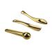 GOERTI 3Pcs Metal Makeup Spatula Mini Spoon and Eye Cream Massage Sticks Beauty Scoop for Facial Cosmetic Face Cream