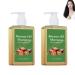 ZLHHRZJX Batana oil shampoo anti-dandruff shampoo with batana oil reduces split ends strengthens and adds volume moisturizes and strengthens the scalp makes your hair more supple