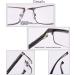 Eyglajdd 4 Pairs Men's Metal Rectangle Reading Glasses - Spring Hinge Bronze 3.5x Magnification - Stylish & Comfortable - Buy Online on GoSupps.com
