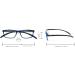 Gian Marco Venturi Unisex Verona Reading Glasses - Stylish Blue Frame (M) | International Shipping Available - Buy Online on GoSupps.com