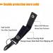 OZXTYO Duty Belt Keeper with Key Holder - 2 Wide, Strong Metal Clip - 2 Pack Black | Military Molle Hook Police Equipment Accessories - Buy Online on GoSupps.com