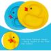 Qshare Toddler Plate - BPA-Free Suction Plate for Kids - Yellow Silicone Placemat 9x6x1.4 inch - Buy Online on GoSupps.com