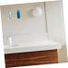 Alipis 3 STK Toothbrush Dispenser & Holder - Stylish Bathroom Storage for Electric Toothbrushes - Wall-Mounted Toothpaste Organizer - Gold Iron Wave Design (28x11.5x9cm) - Buy Online on GoSupps.com