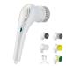 Electric Scrubber for Cleaning with 5 Changing Heads Floor Scrubbers USB Charging 360 Vibration Cleaning Scrubbing Brush Kitchen Household Multipurpose Cleaning